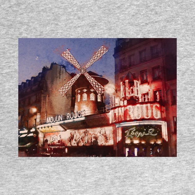 Paris. Moulin Rouge. by AlexMir